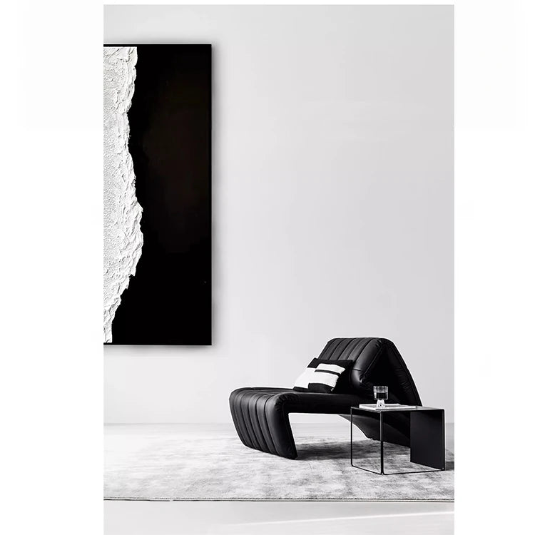 Sleek Foldable Chair for Versatile Comfort - Dual-Use Design in Synthetic Leather and Foam flsd-5194