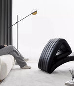 Sleek Foldable Chair for Versatile Comfort - Dual-Use Design in Synthetic Leather and Foam flsd-5194