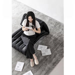 Sleek Foldable Chair for Versatile Comfort - Dual-Use Design in Synthetic Leather and Foam flsd-5194
