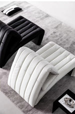 Sleek Foldable Chair for Versatile Comfort - Dual-Use Design in Synthetic Leather and Foam flsd-5194