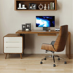 Premium Quality Brown Ash and Pine Wood Dining Table - Elegant Home Decor fmbs-001