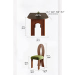 Stylish Ash Wood Dining Chair - Perfect for Modern Interiors fme-3124-ch