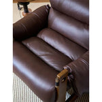 Luxurious Genuine Leather Chair - Stylish Comfort for Modern Living Rooms fme-3130