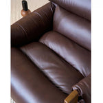 Luxurious Genuine Leather Chair - Stylish Comfort for Modern Living Rooms fme-3130