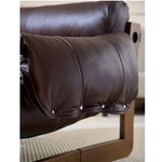 Luxurious Genuine Leather Chair - Stylish Comfort for Modern Living Rooms fme-3130