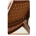 Stylish Faux Leather Lounge Chair – Modern Design for Cozy Living Spaces fme-3131