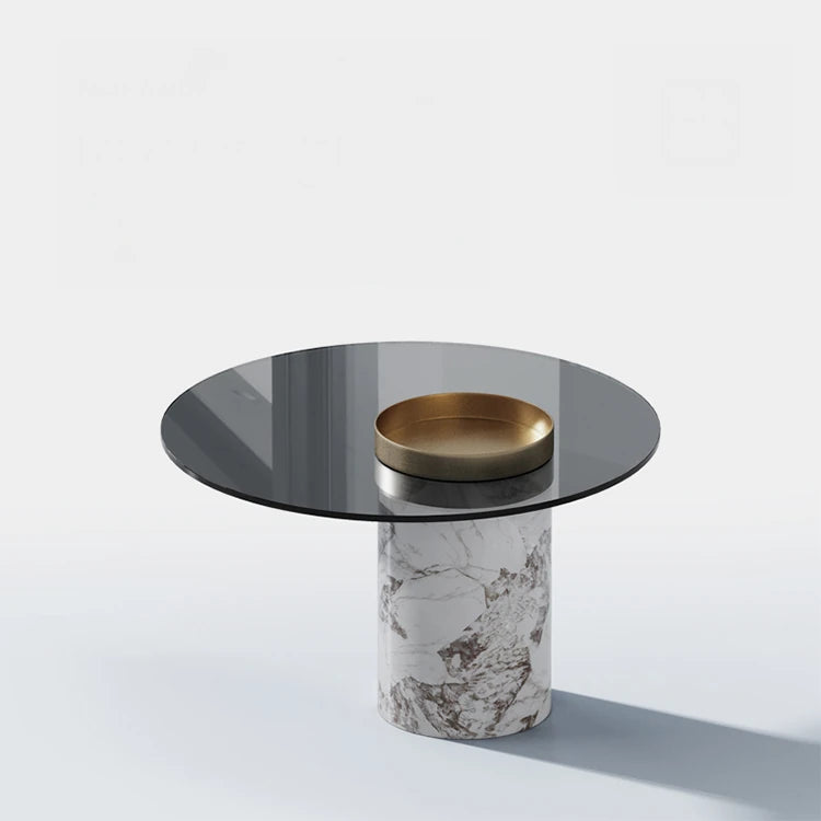 Stylish Multi-Layer Board Tea Table with Tempered Glass Top – Modern Coffee Table for Living Room Décor fmfd-5061