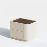 Stylish Multi-Layer Board Bedside Cupboard for Modern Home Décor - Sleek Storage Solution fmfd-5062
