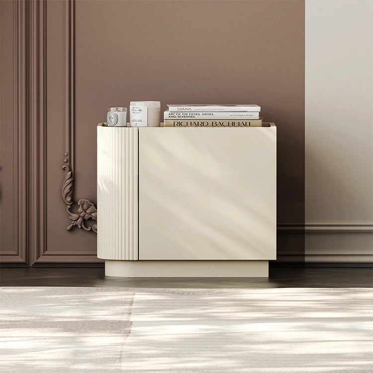 Stylish Multi-Layer Board Bedside Cupboard for Modern Home Décor - Sleek Storage Solution fmfd-5062
