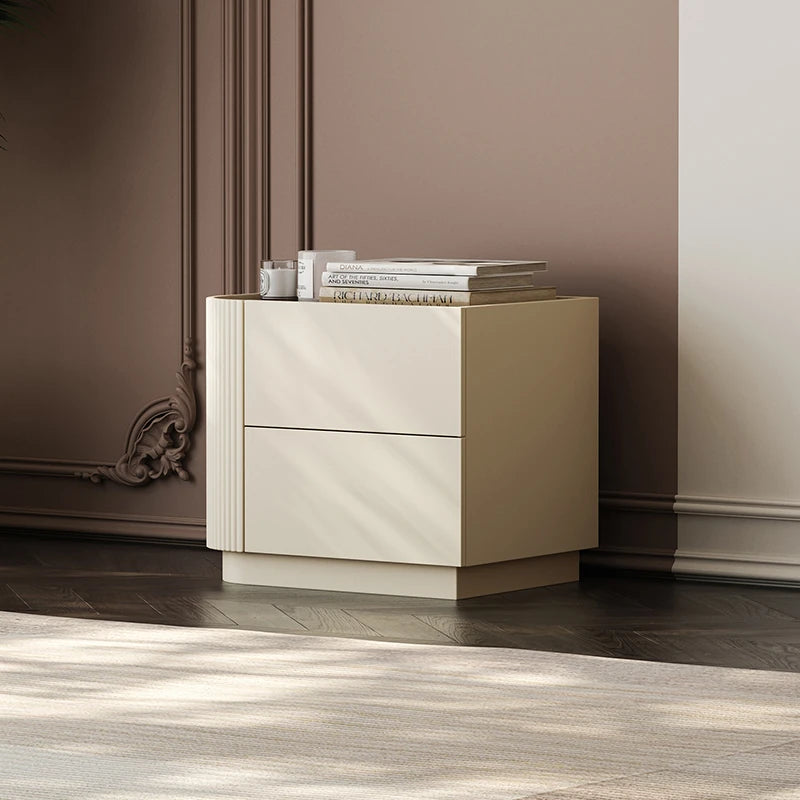 Stylish Multi-Layer Board Bedside Cupboard for Modern Home Décor - Sleek Storage Solution fmfd-5062