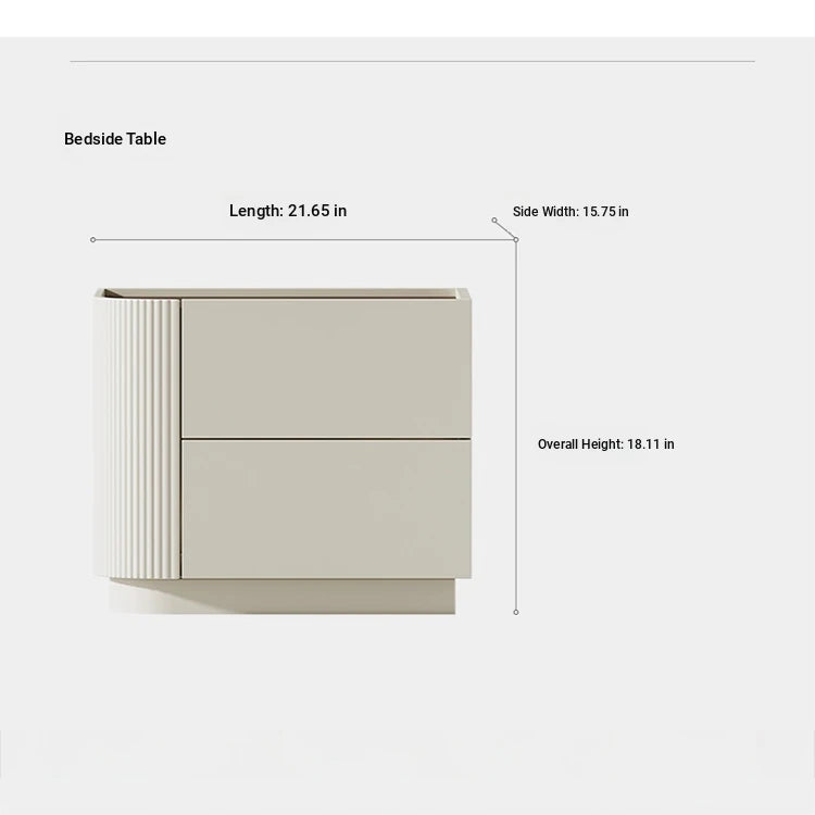 Stylish Multi-Layer Board Bedside Cupboard for Modern Home Décor - Sleek Storage Solution fmfd-5062
