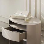 Sleek Modern Bedside Cupboard with Multi-Layer Board Design – Stylish Nightstand for Any Bedroom fmfd-5064