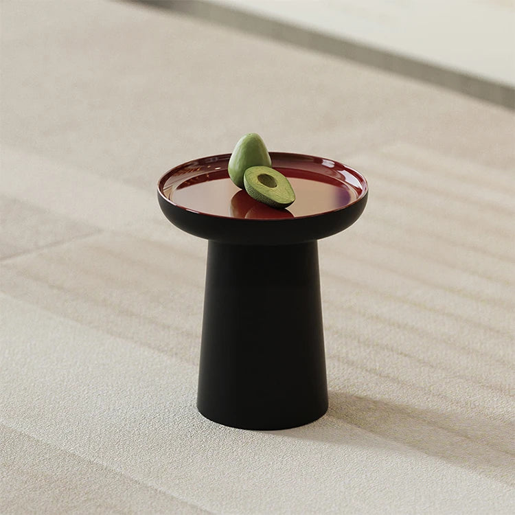 Stylish Multi-Layer Board Tea Table with Unique Round Top Design - Perfect for Modern Living Spaces! fmfd-5067