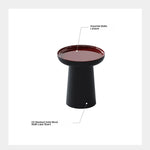 Stylish Multi-Layer Board Tea Table with Unique Round Top Design - Perfect for Modern Living Spaces! fmfd-5067