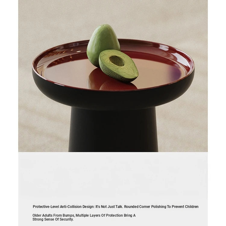 Stylish Multi-Layer Board Tea Table with Unique Round Top Design - Perfect for Modern Living Spaces! fmfd-5067