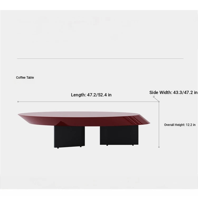 Stylish Multi-Layer Board Tea Table - Modern Round Coffee Table for Living Room Decor fmfd-5069
