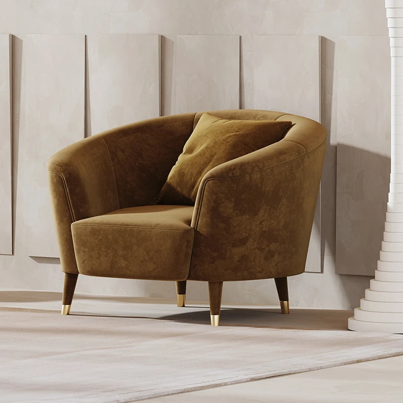 Elegant Blue Velvet Sofa with Pine Frame - Modern Comfort for Stylish Living Spaces fmfd-5070