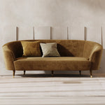 Elegant Blue Velvet Sofa with Pine Frame - Modern Comfort for Stylish Living Spaces fmfd-5070