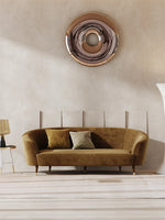 Elegant Blue Velvet Sofa with Pine Frame - Modern Comfort for Stylish Living Spaces fmfd-5070