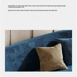 Elegant Blue Velvet Sofa with Pine Frame - Modern Comfort for Stylish Living Spaces fmfd-5070