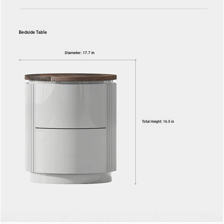Stylish Multi-Layer Board Bedside Cupboard - Modern Storage Solution for Your Home Decor fmfd-5071