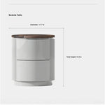 Stylish Multi-Layer Board Bedside Cupboard - Modern Storage Solution for Your Home Decor fmfd-5071