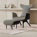 Stylish Solid Wood Accent Chair with Unique Design – Perfect for Modern Interiors fmfd-5074