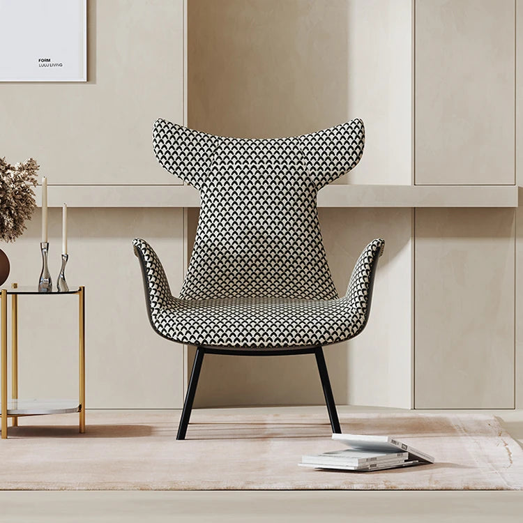 Stylish Solid Wood Accent Chair with Unique Design – Perfect for Modern Interiors fmfd-5074