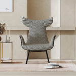 Stylish Solid Wood Accent Chair with Unique Design – Perfect for Modern Interiors fmfd-5074