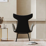 Stylish Solid Wood Accent Chair with Unique Design – Perfect for Modern Interiors fmfd-5074