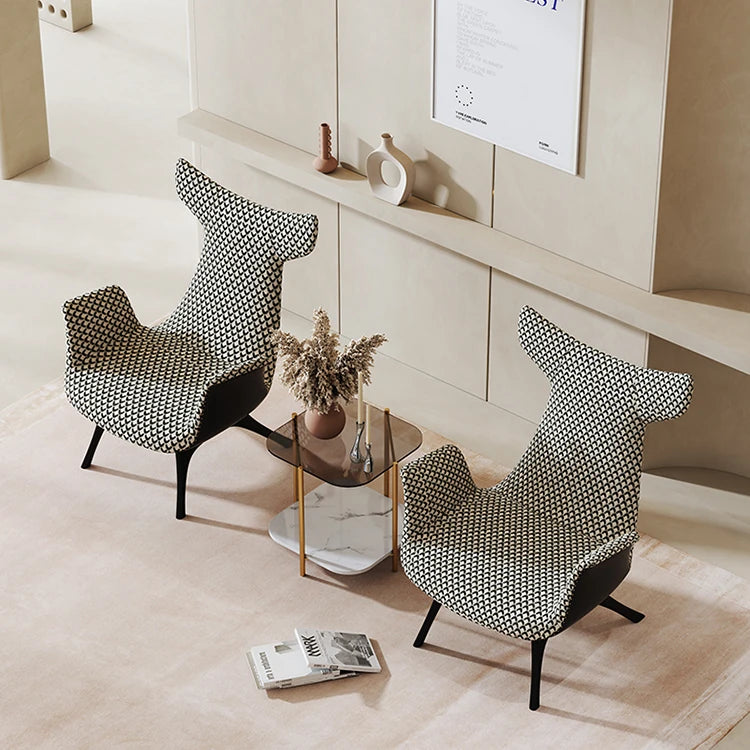 Stylish Solid Wood Accent Chair with Unique Design – Perfect for Modern Interiors fmfd-5074