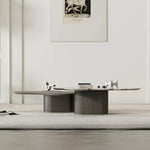Stylish Marble Multi-Layer Coffee Table - Modern Design for Elegant Living Spaces fmfd-5075