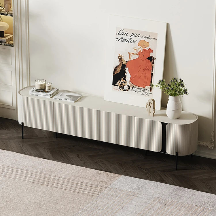 Modern Multi-Layer Board TV Cabinet - Stylish and Functional Living Room Furniture fmfd-5079