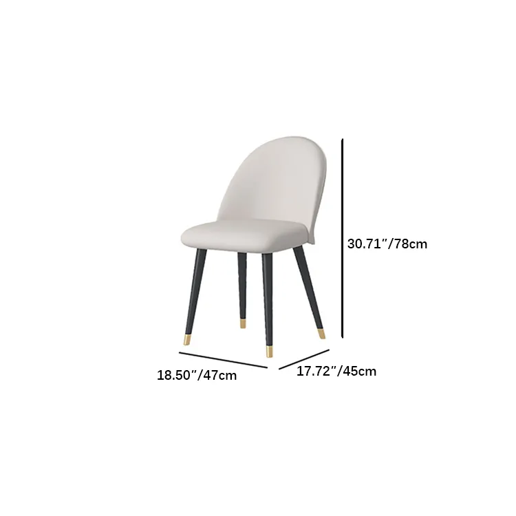 Modern Gray Velvet Dining Chair with Gold Legs - Elegant Home Accent Seating fmsf-772-ch