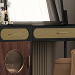 Elegant Solid Wood PU Leather Stool | Modern Design & Durable Comfort fmsjj-4202-st