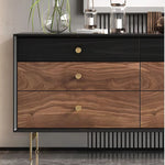 Sleek Modern Multi-Layer Board Stainless Cabinet - Elegant Storage Solution fmsjj-4204