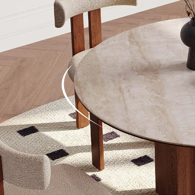 Modern Sintered Stone Dining Table with Multi-Layer Board Design - Elevate Your Dining Experience fmus-4081