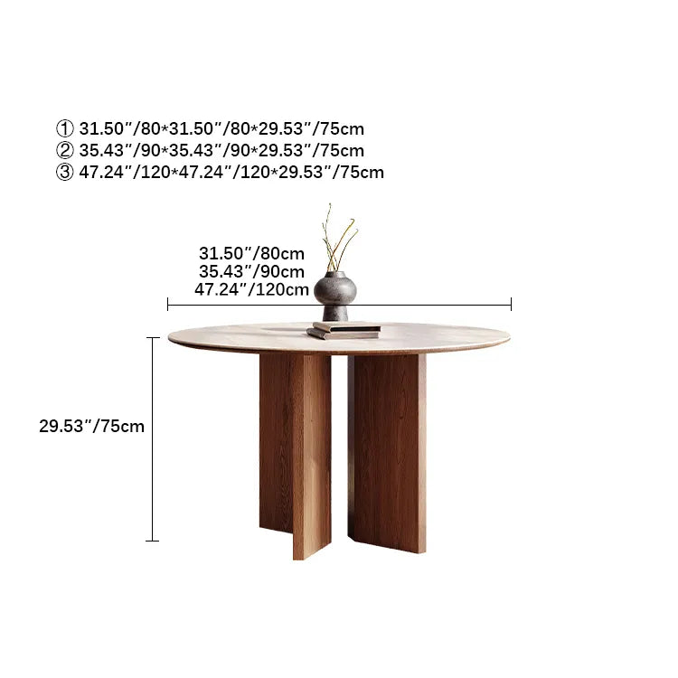 Modern Sintered Stone Dining Table with Multi-Layer Board Design - Elevate Your Dining Experience fmus-4081