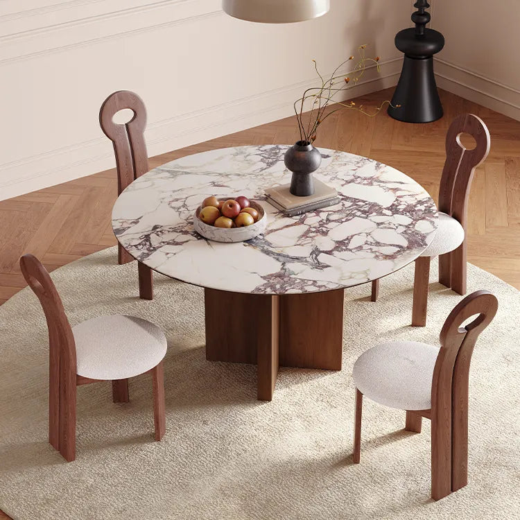 Elegant Ash Wood Dining Chair Set - Contemporary Design for Modern Homes fmus-4083