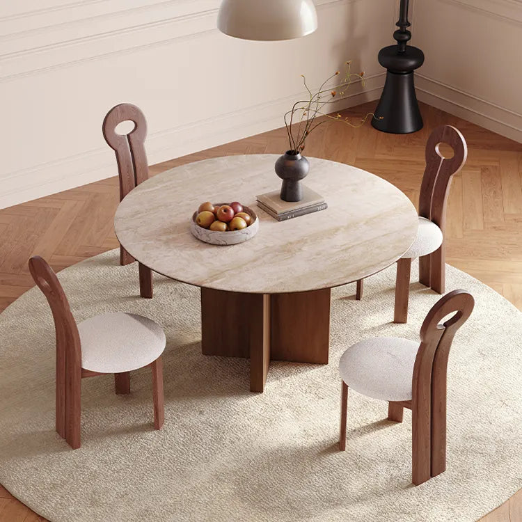 Elegant Ash Wood Dining Chair Set - Contemporary Design for Modern Homes fmus-4083