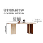 Sleek Sintered Stone Dining Table with Modern Multi-Layer Design for Elegant Spaces fmus-4092
