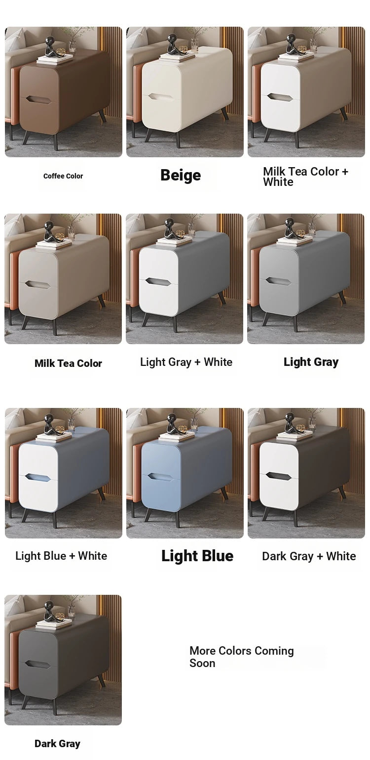 Stylish Pine & PU Leather Coffee Table with Modern Design and Storage Solutions fmxjs-5347