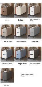 Stylish Pine & PU Leather Coffee Table with Modern Design and Storage Solutions fmxjs-5347