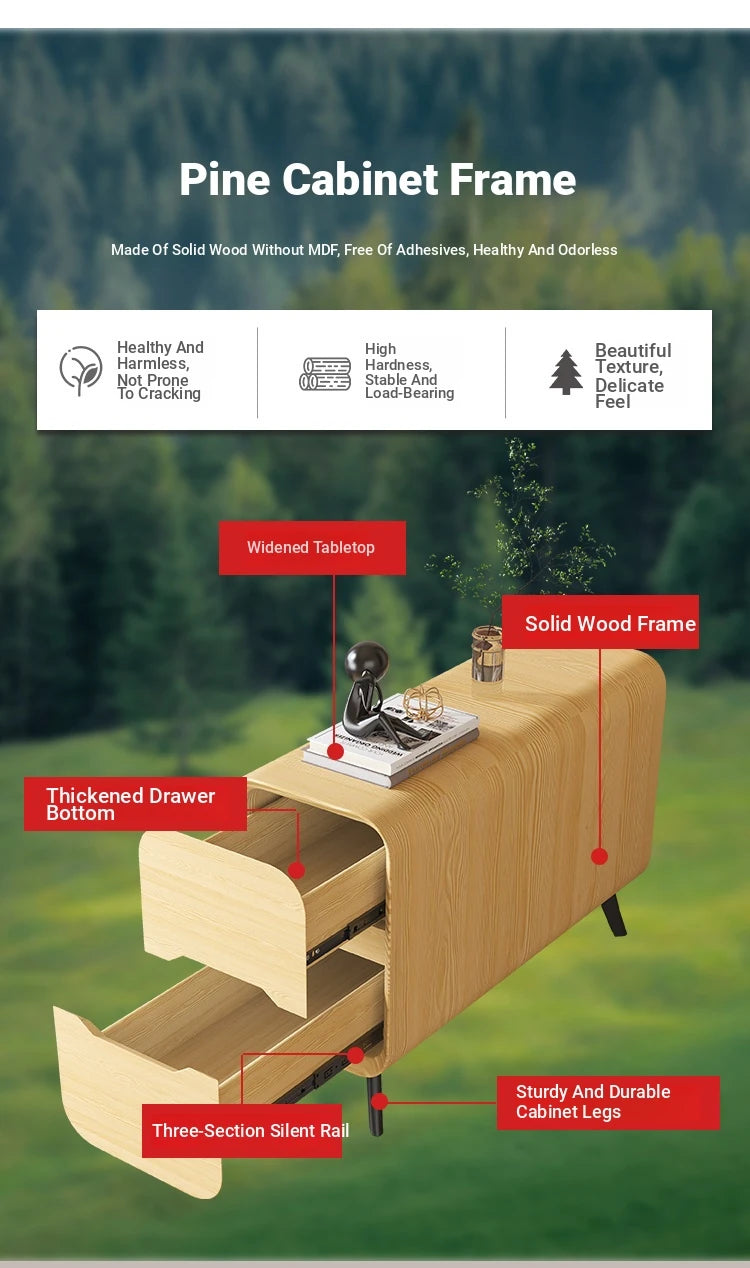 Stylish Pine & PU Leather Coffee Table with Modern Design and Storage Solutions fmxjs-5347