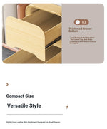 Stylish Pine & PU Leather Coffee Table with Modern Design and Storage Solutions fmxjs-5347