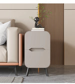 Stylish Pine & PU Leather Coffee Table with Modern Design and Storage Solutions fmxjs-5347