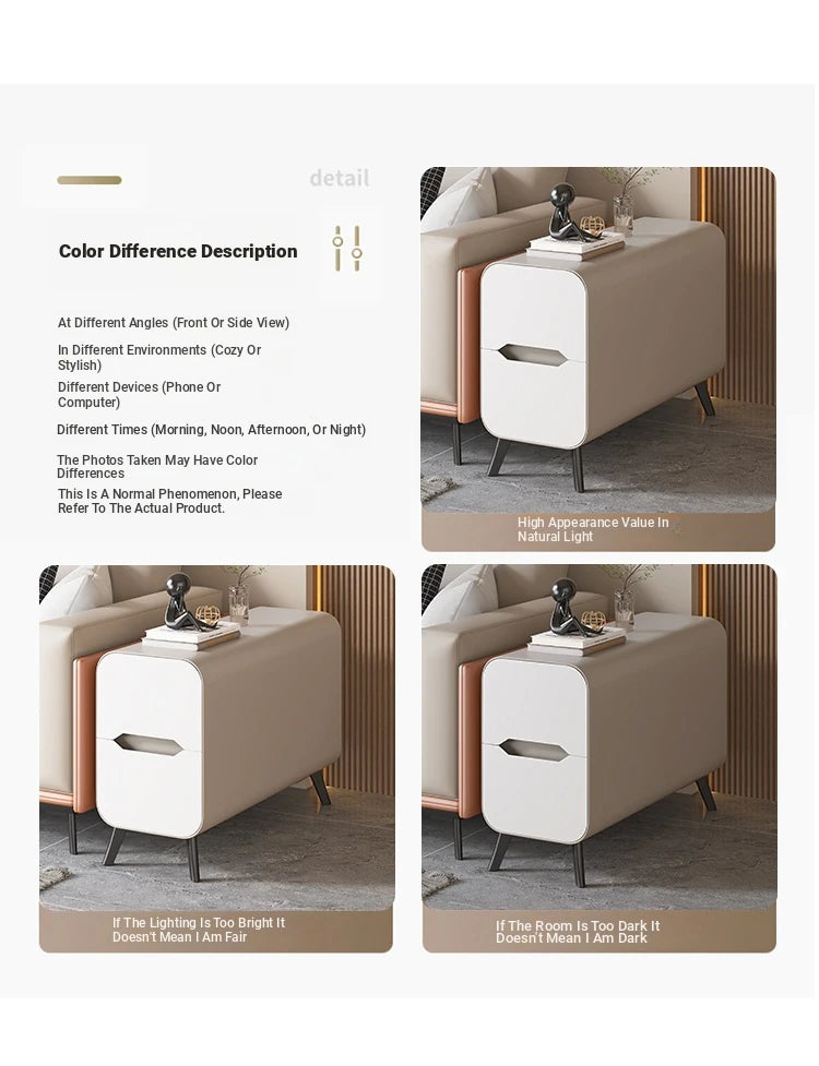 Stylish Pine & PU Leather Coffee Table with Modern Design and Storage Solutions fmxjs-5347