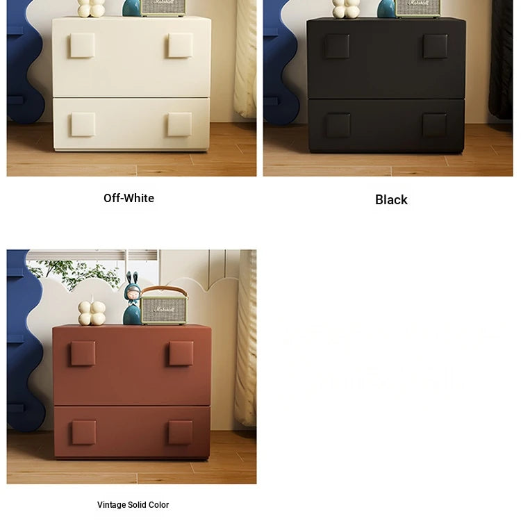 Stylish Pine Multi-Layer Board Cabinet with Synthetic Leather Finish - Modern Storage Solution for Any Space fmxjs-5350