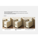 Elegant Pine Multi-layer Board Coffee Table with Sintered Stone Top and Synthetic Leather Finish - Modern Living Room Furniture fmxjs-5351