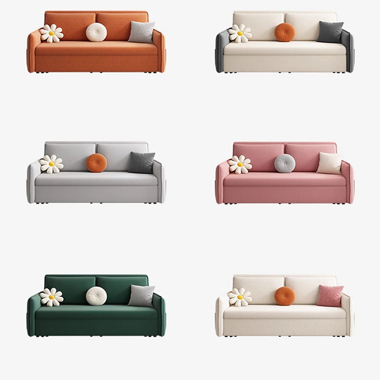 Stylish Multi-Color Sofa: Beige, Dark Gray, Orange, Light Pink, Green Options for Modern Living Rooms fnm-951